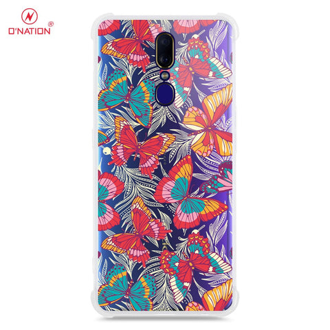 Oppo F11 Cover - O'Nation Butterfly Dreams Series - 9 Designs - Clear Phone Case - Soft Silicon Borders