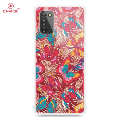 Samsung Galaxy A03s Cover - O'Nation Butterfly Dreams Series - 9 Designs - Clear Phone Case - Soft Silicon Borders