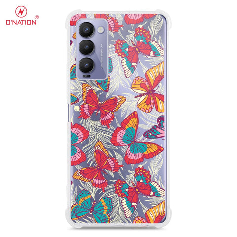 Tecno Camon 18T Cover - O'Nation Butterfly Dreams Series - 9 Designs - Clear Phone Case - Soft Silicon Borders