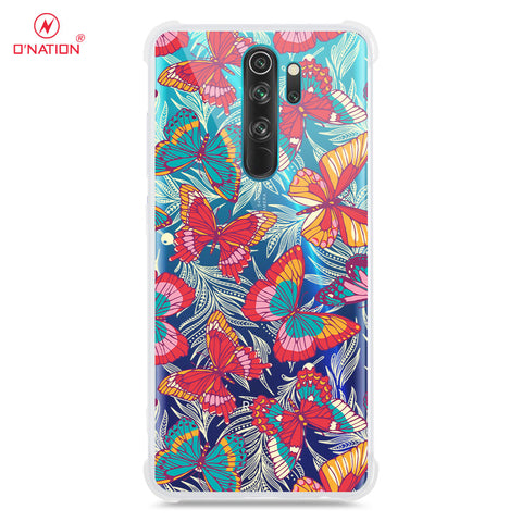 Xiaomi Redmi Note 8 Pro Cover - O'Nation Butterfly Dreams Series - 9 Designs - Clear Phone Case - Soft Silicon Borders