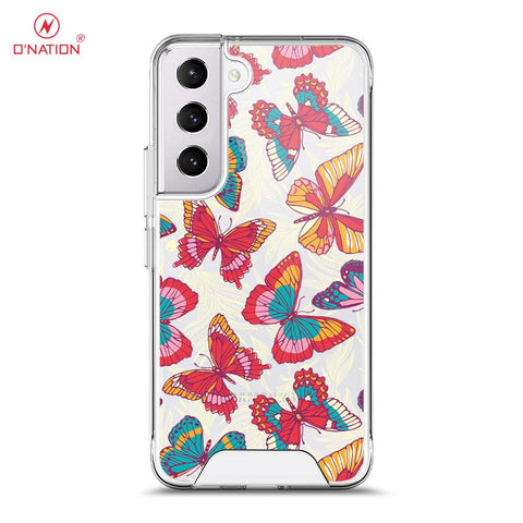 Samsung Galaxy S22 Plus 5G Cover - O'Nation Butterfly Dreams Series - 9 Designs - Clear Phone Case - Soft Silicon Bordersx