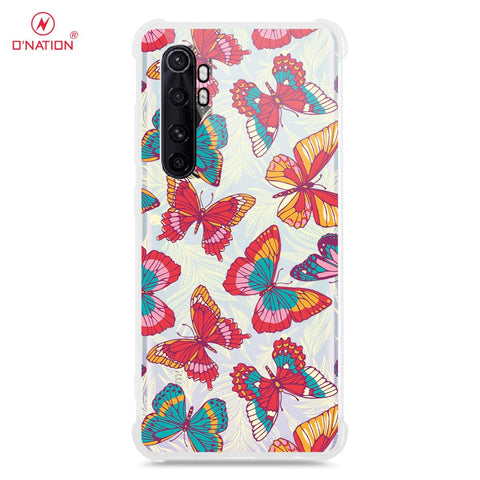 Xiaomi Mi Note 10 Lite Cover - O'Nation Butterfly Dreams Series - 9 Designs - Clear Phone Case - Soft Silicon Borders