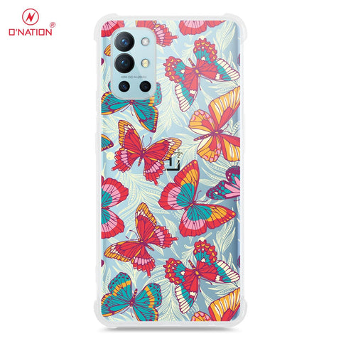 OnePlus 9R Cover - O'Nation Butterfly Dreams Series - 9 Designs - Clear Phone Case - Soft Silicon Borders