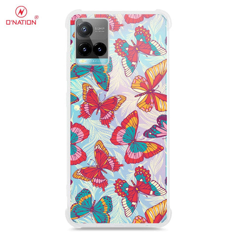 Vivo Y21s Cover - O'Nation Butterfly Dreams Series - 9 Designs - Clear Phone Case - Soft Silicon Borders