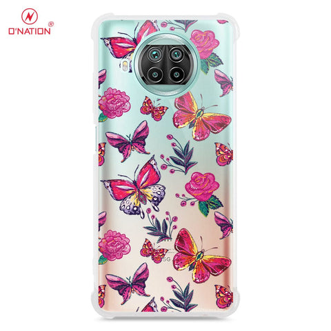 Xiaomi Mi 10T Lite Cover - O'Nation Butterfly Dreams Series - 9 Designs - Clear Phone Case - Soft Silicon Borders