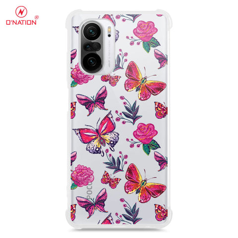 Xiaomi Redmi K40 Pro Cover - O'Nation Butterfly Dreams Series - 9 Designs - Clear Phone Case - Soft Silicon Borders