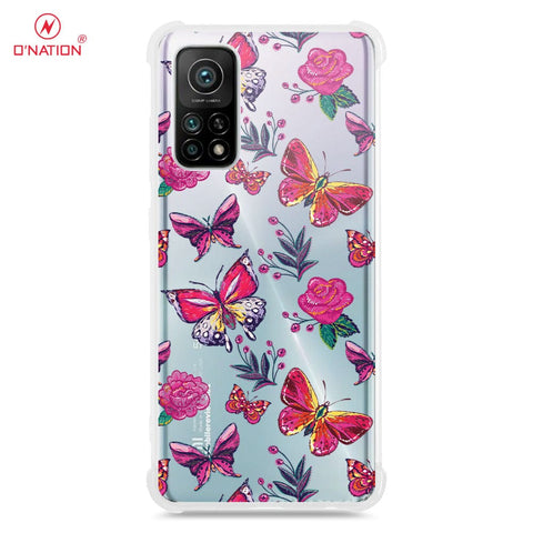 Xiaomi MI 10T Pro Cover - O'Nation Butterfly Dreams Series - 9 Designs - Clear Phone Case - Soft Silicon Borders