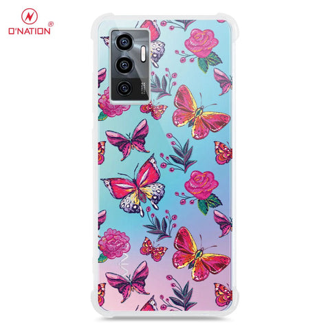 Vivo S10e Cover - O'Nation Butterfly Dreams Series - 9 Designs - Clear Phone Case - Soft Silicon Borders