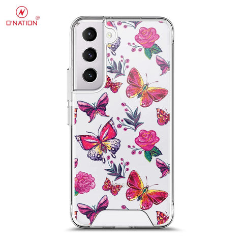 Samsung Galaxy S22 Plus 5G Cover - O'Nation Butterfly Dreams Series - 9 Designs - Clear Phone Case - Soft Silicon Bordersx