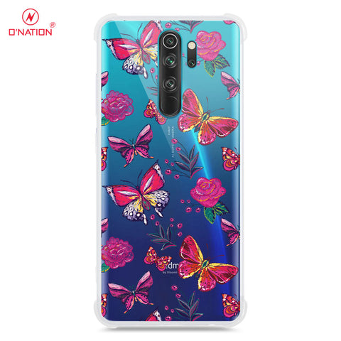 Xiaomi Redmi Note 8 Pro Cover - O'Nation Butterfly Dreams Series - 9 Designs - Clear Phone Case - Soft Silicon Borders