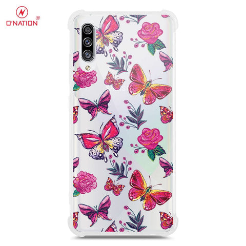 Samsung Galaxy A50s Cover - O'Nation Butterfly Dreams Series - 9 Designs - Clear Phone Case - Soft Silicon Borders