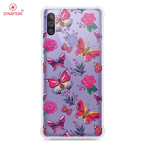 Samsung Galaxy A11 Cover - O'Nation Butterfly Dreams Series - 9 Designs - Clear Phone Case - Soft Silicon Borders