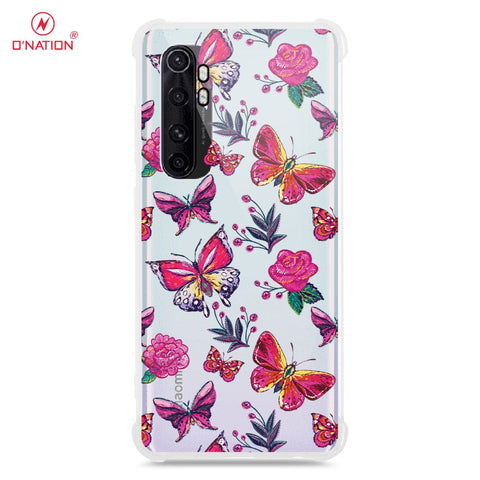 Xiaomi Mi Note 10 Lite Cover - O'Nation Butterfly Dreams Series - 9 Designs - Clear Phone Case - Soft Silicon Borders