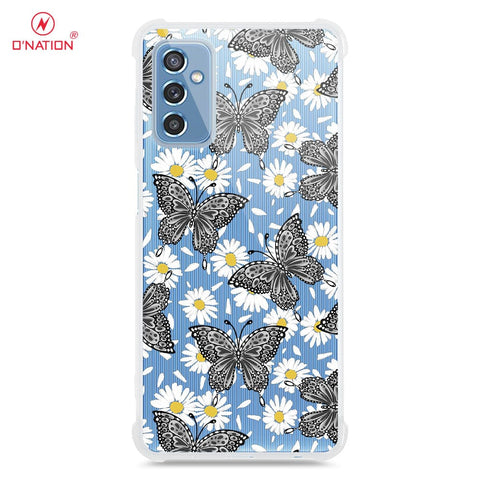 Samsung Galaxy M52 5G Cover - O'Nation Butterfly Dreams Series - 9 Designs - Clear Phone Case - Soft Silicon Borders