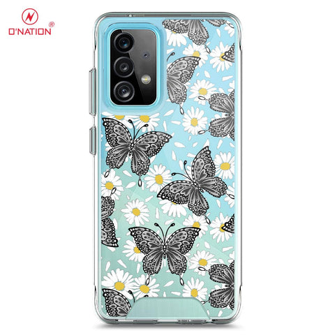 Samsung Galaxy A52 Cover - O'Nation Butterfly Dreams Series - 9 Designs - Clear Phone Case - Soft Silicon Borders