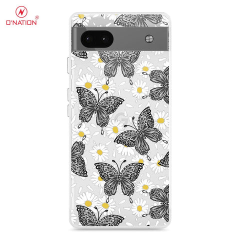 Google Pixel 6a Cover - O'Nation Butterfly Dreams Series - 9 Designs - Clear Phone Case - Soft Silicon Borders