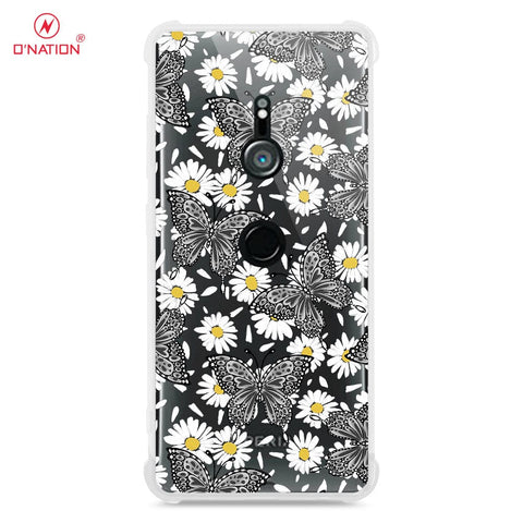 Sony Xperia XZ3 Cover - O'Nation Butterfly Dreams Series - 9 Designs - Clear Phone Case - Soft Silicon Borders