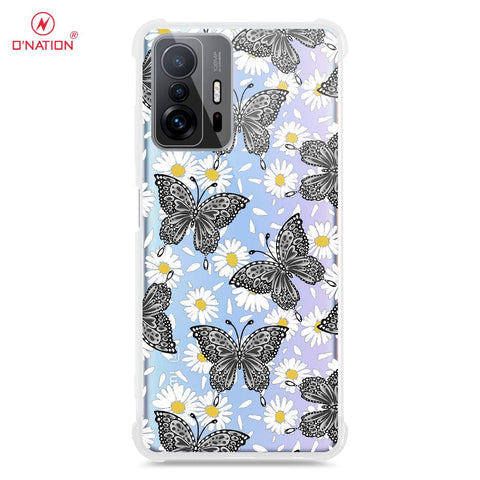 Xiaomi 11T Pro Cover - O'Nation Butterfly Dreams Series - 9 Designs - Clear Phone Case - Soft Silicon Borders