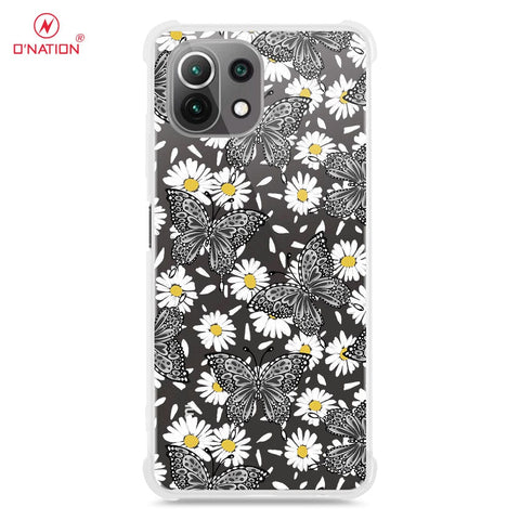 Xiaomi Mi 11 Cover - O'Nation Butterfly Dreams Series - 9 Designs - Clear Phone Case - Soft Silicon Borders