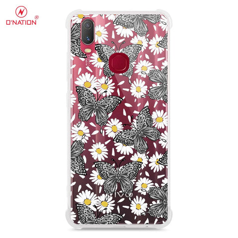 Vivo Y11 2019 Cover - O'Nation Butterfly Dreams Series - 9 Designs - Clear Phone Case - Soft Silicon Borders