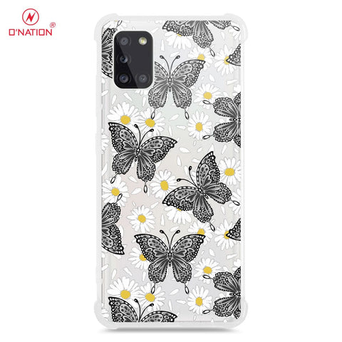 Samsung Galaxy A31 Cover - O'Nation Butterfly Dreams Series - 9 Designs - Clear Phone Case - Soft Silicon Bordersx