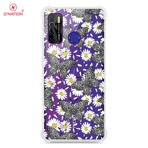 Tecno Spark 5 Pro Cover - O'Nation Butterfly Dreams Series - 9 Designs - Clear Phone Case - Soft Silicon Borders