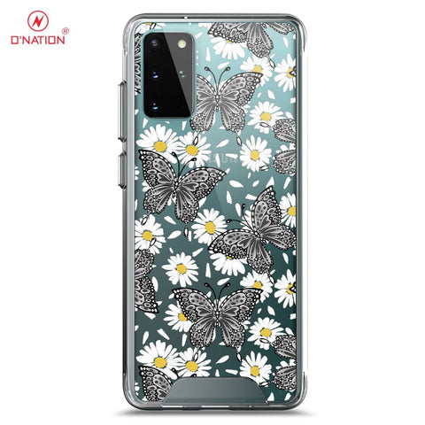 Samsung Galaxy S20 Plus Cover - O'Nation Butterfly Dreams Series - 9 Designs - Clear Phone Case - Soft Silicon Bordersx