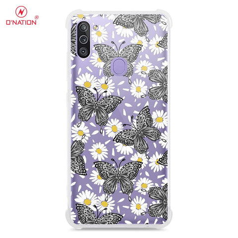 Samsung Galaxy A11 Cover - O'Nation Butterfly Dreams Series - 9 Designs - Clear Phone Case - Soft Silicon Borders