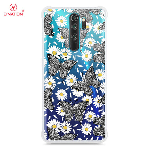 Xiaomi Redmi Note 8 Pro Cover - O'Nation Butterfly Dreams Series - 9 Designs - Clear Phone Case - Soft Silicon Borders