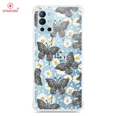 OnePlus 9R Cover - O'Nation Butterfly Dreams Series - 9 Designs - Clear Phone Case - Soft Silicon Borders