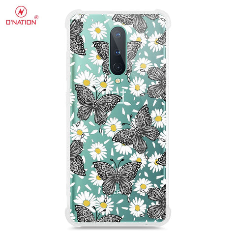 OnePlus 8 4G Cover - O'Nation Butterfly Dreams Series - 9 Designs - Clear Phone Case - Soft Silicon Borders