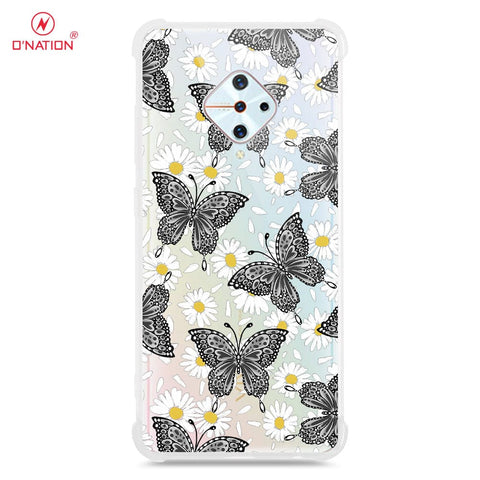 Vivo S1 Pro Cover - O'Nation Butterfly Dreams Series - 9 Designs - Clear Phone Case - Soft Silicon Bordersx