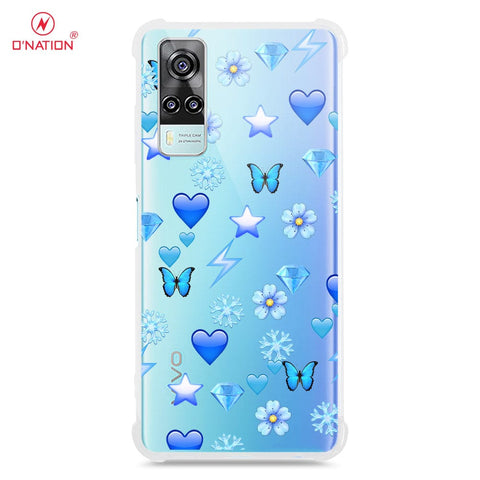 Vivo Y31 Cover - O'Nation Butterfly Dreams Series - 9 Designs - Clear Phone Case - Soft Silicon Borders