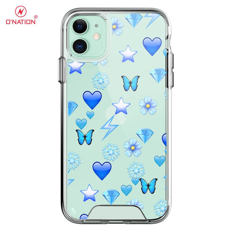 iPhone 11 Cover - O'Nation Butterfly Dreams Series - 9 Designs - Clear Phone Case - Soft Silicon Borders