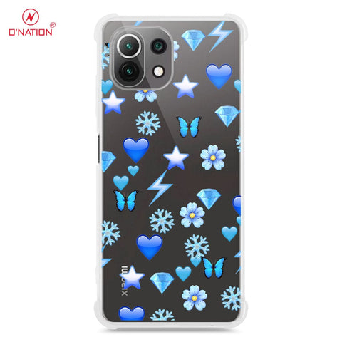 Xiaomi Mi 11 Cover - O'Nation Butterfly Dreams Series - 9 Designs - Clear Phone Case - Soft Silicon Borders