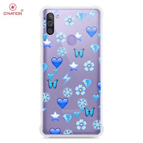 Samsung Galaxy A11 Cover - O'Nation Butterfly Dreams Series - 9 Designs - Clear Phone Case - Soft Silicon Borders