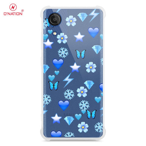 Samsung Galaxy A03 Core Cover - O'Nation Butterfly Dreams Series - 9 Designs - Clear Phone Case - Soft Silicon Borders