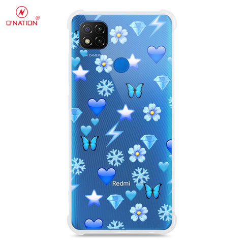 Xiaomi Redmi 9C Cover - O'Nation Butterfly Dreams Series - 9 Designs - Clear Phone Case - Soft Silicon Borders