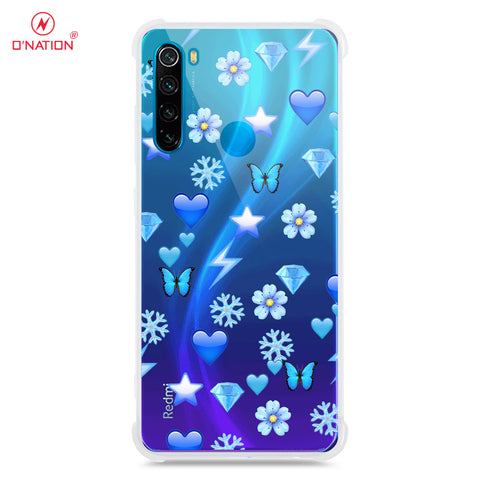 Xiaomi Redmi Note 8 Cover - O'Nation Butterfly Dreams Series - 9 Designs - Clear Phone Case - Soft Silicon Borders