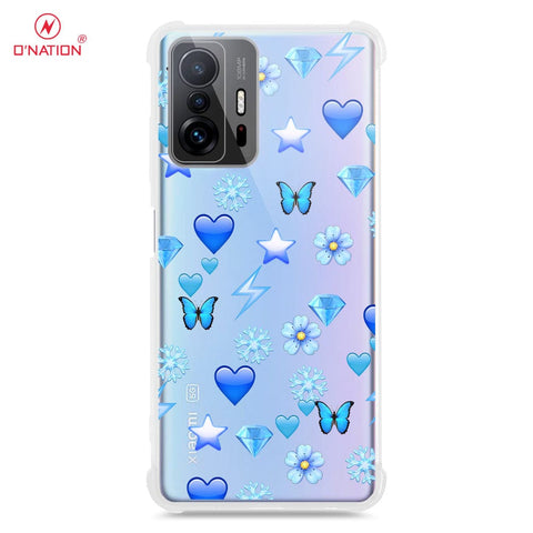 Xiaomi 11T Cover - O'Nation Butterfly Dreams Series - 9 Designs - Clear Phone Case - Soft Silicon Borders