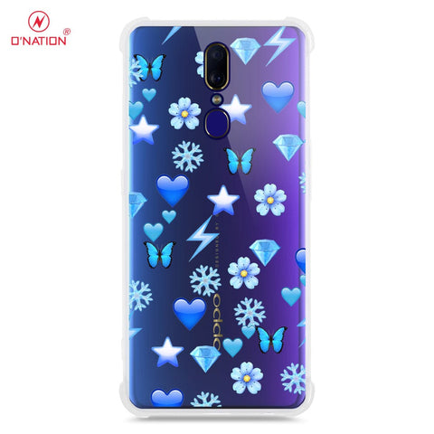 Oppo F11 Cover - O'Nation Butterfly Dreams Series - 9 Designs - Clear Phone Case - Soft Silicon Borders