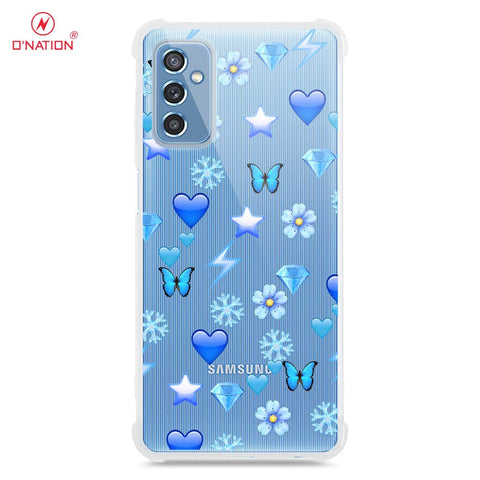 Samsung Galaxy M52 5G Cover - O'Nation Butterfly Dreams Series - 9 Designs - Clear Phone Case - Soft Silicon Borders