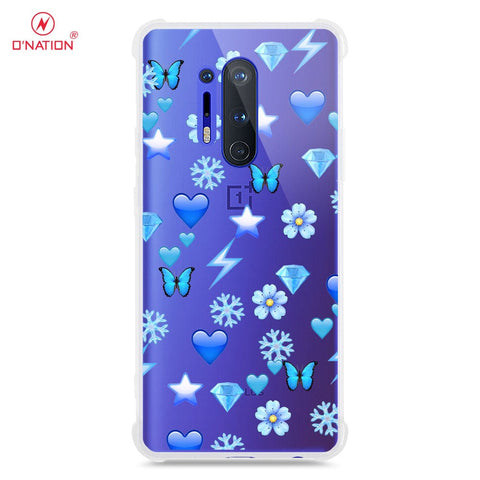 OnePlus 8 Pro Cover - O'Nation Butterfly Dreams Series - 9 Designs - Clear Phone Case - Soft Silicon Borders