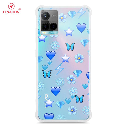 Vivo Y21s Cover - O'Nation Butterfly Dreams Series - 9 Designs - Clear Phone Case - Soft Silicon Borders