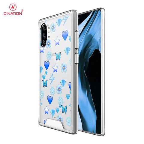 Samsung Galaxy Note 10 Plus Cover - O'Nation Butterfly Dreams Series - 9 Designs - Clear Phone Case - Soft Silicon Borders