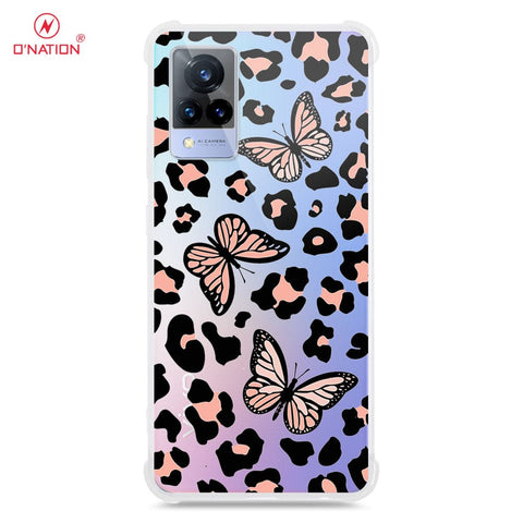 Vivo V21 Cover - O'Nation Butterfly Dreams Series - 9 Designs - Clear Phone Case - Soft Silicon Borders