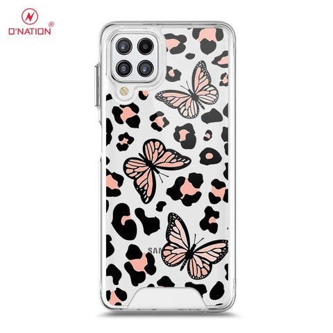 Samsung Galaxy M22 Cover - O'Nation Butterfly Dreams Series - 9 Designs - Clear Phone Case - Soft Silicon Borders