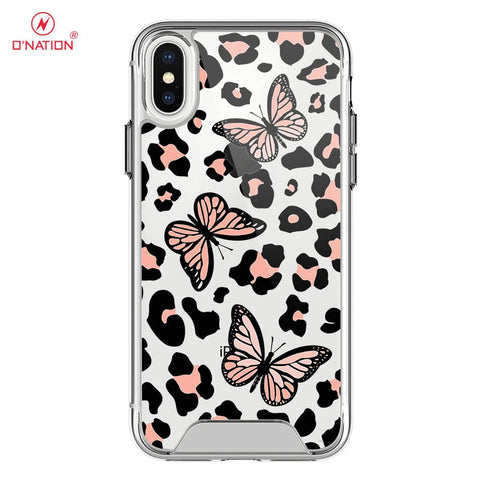 iPhone XS Max Cover -  O'Nation Butterfly Dreams Series - 9 Designs - Clear Phone Case - Soft Silicon Borders