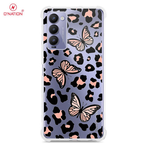 Tecno Camon 18T Cover - O'Nation Butterfly Dreams Series - 9 Designs - Clear Phone Case - Soft Silicon Borders