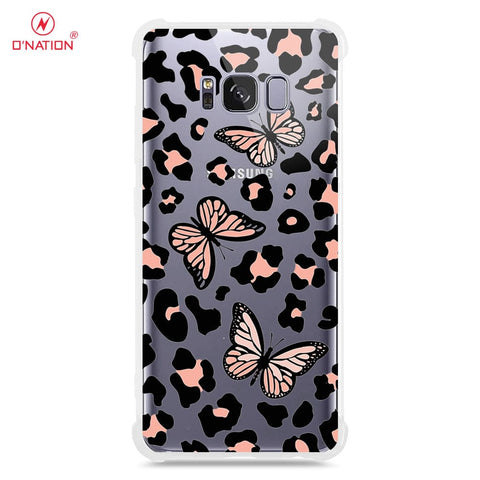 Samsung Galaxy S8 Plus Cover - O'Nation Butterfly Dreams Series - 9 Designs - Clear Phone Case - Soft Silicon Borders